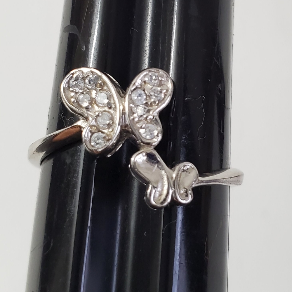Sterling Silver 925 Butterfly Ring